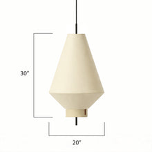 Load image into Gallery viewer, Obel Pendant - Fabric Pendant lamp for Home, restaurants and offices.