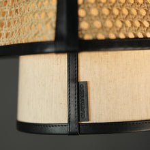 Load image into Gallery viewer, Coralis - Pendant lamp with Natural bamboo mesh for Home, restaurants and offices.