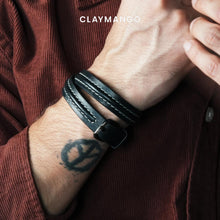 Load image into Gallery viewer, Mecate Two Fold - Leather Wristband
