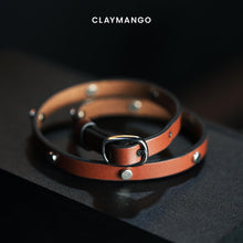 Load image into Gallery viewer, Romel Twofolds - Leather wrist bands