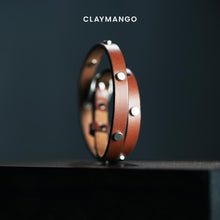 Load image into Gallery viewer, Romel Twofolds - Leather wrist bands
