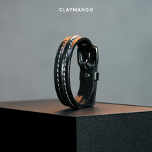 Load image into Gallery viewer, Mecate Single Fold - Leather Wristband