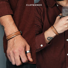 Load image into Gallery viewer, Mecate Single Fold - Leather Wristband