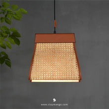 Load image into Gallery viewer, Firefly Mini - Unique handmade Woven Hanging Pendant Light, Natural/Bamboo Pendant Light for Home restaurants and offices