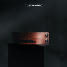 Load image into Gallery viewer, Chambon Single Fold - Leather Wristband