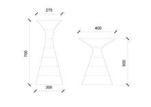 Load image into Gallery viewer, hourglass tables