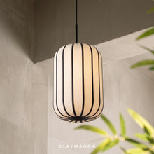 Load image into Gallery viewer, Nubo Pendant - Fabric Pendant lamp for Home, restaurants and offices.