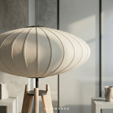 Load image into Gallery viewer, Ovo Fabric- Industrial Floor lamp for Home, restaurants and offices.