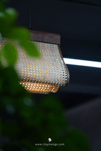 Load image into Gallery viewer, Firefly - Unique handmade Woven Hanging Pendant Light, Natural/Bamboo Pendant Light for Home restaurants and offices.