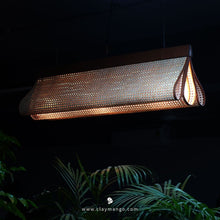 Load image into Gallery viewer, Firefly - Unique handmade Woven Hanging Pendant Light, Natural/Bamboo Pendant Light for Home restaurants and offices.