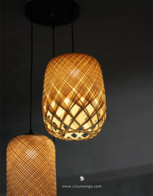 Load image into Gallery viewer, Oasis - Bamboo Cluster Pendant Lamps.