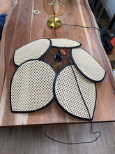 Load image into Gallery viewer, Sersez Lamp - Unique handmade Woven Hanging Pendant Light, Natural/Cane Pendant Light for Home restaurants and offices.