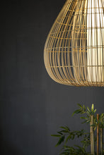 Load image into Gallery viewer, Lumos : Unique handmade Woven Hanging Pendant Light, Natural/Cane Pendant Light for Home restaurants and offices.