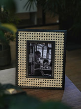 Load image into Gallery viewer, Unique Natural Cane Mesh Photo Frame.