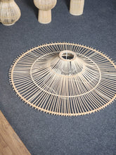 Load image into Gallery viewer, Aura-Unique handmade Woven Hanging Pendant Light, Natural/Cane Pendant Light for Home restaurants and offices.