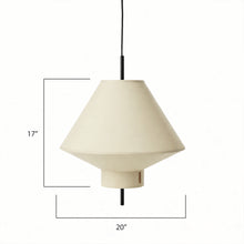 Load image into Gallery viewer, Obel Pendant - Fabric Pendant lamp for Home, restaurants and offices.