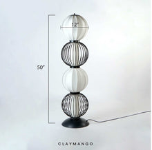 Load image into Gallery viewer, Orbola Floor Lamp - Floor lamp with Rattan for Home, Restaurants and Offices.