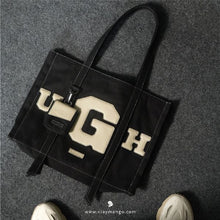 Load image into Gallery viewer, UGH Leather Canvas - Tote Bag
