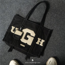 Load image into Gallery viewer, UGH Leather Canvas - Tote Bag