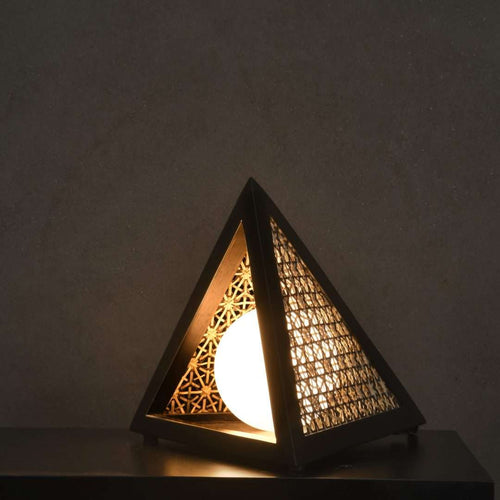 Twilight Prism Table Lamp - Black
