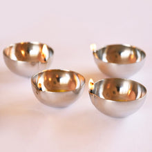 Load image into Gallery viewer, METAL DIYAS - SET OF 4 - Stainless Steel-Home Décor-Claymango.com