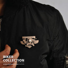 Load image into Gallery viewer, Biker collection - Riders fly - Brooch-Mens Accessories-Claymango.com