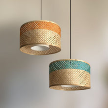 Load image into Gallery viewer, Mushroom Lamp (Pendant Lamp)-Bamboo-Claymango.com
