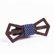 Load image into Gallery viewer, Divided geo blue dot Pocket Square - TFC1P12-Mens Accessories-Claymango.com