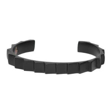 Load image into Gallery viewer, Level Cuff - Matte Black Noir-Medium (Fits from 7 - 7.5 inch), Large (Fits from 7.5 - 8 inch)-Mens Accessories-Claymango.com