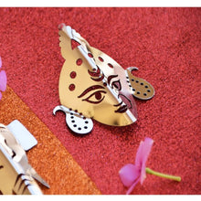 Load image into Gallery viewer, Durga & Ganesha Fridge Magnet-Home Décor-Claymango.com
