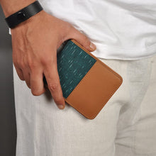 Load image into Gallery viewer, Weekend Wallet - compact and contemporary handcrafted out of ikat and Genuine leather-Bags-Claymango.com