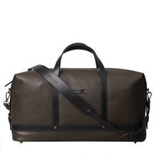 Load image into Gallery viewer, brown leather travel bag
