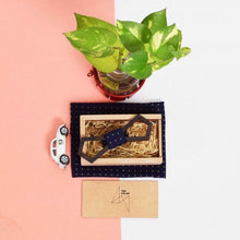 Load image into Gallery viewer, Geo Plus cut out Wooden Bowtie Pocket Square - TFC1P02-Mens Accessories-Claymango.com
