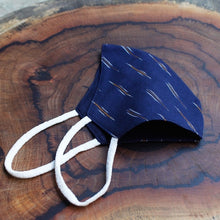 Load image into Gallery viewer, Set of 6 Reusable/Washable Ikat Handloom fabric face mask with zero irritation elastic material-Essentials-Claymango.com