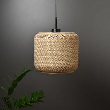 Load image into Gallery viewer, Eureka regular - Unique handmade Woven Hanging Pendant Light, Natural/Bamboo Pendant Light for Home restaurants and offices-Lamps-Claymango.com