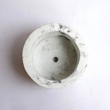Load image into Gallery viewer, Paradox Round Black/White Cement Planter/Vase/Flower Pot/for Home Garden Office and Balcony Decoration-Home Décor-Claymango.com
