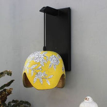 Load image into Gallery viewer, Yellow Pastel traditional Art Wall Lamp-Lamp-Claymango.com