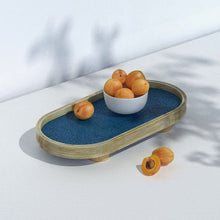 Load image into Gallery viewer, Oval Podium Tray - Small-Bamboo-Claymango.com
