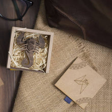 Load image into Gallery viewer, Scorpion Brooch from Zodiac collection-Mens Accessories-Claymango.com