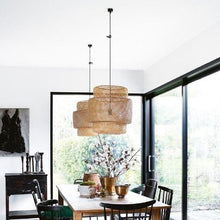 Load image into Gallery viewer, Woven Hanging Pendant Light, Natural/Bamboo Pendant Light for Home restaurants and offices-Lamps-Claymango.com