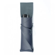 Load image into Gallery viewer, Pen Case-Blue(Leather)-Paper & Stationary-Claymango.com