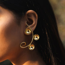 Load image into Gallery viewer, Hiya Danglers/Ear cuffs - Sterling silver & gold Plated-Jewellery-Claymango.com