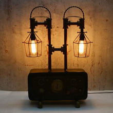 Load image into Gallery viewer, Twin armed Industrial iron Lamp for Office,Studio,Home-Lamp-Claymango.com