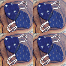 Load image into Gallery viewer, Set of 8 Reusable/Washable Ikat Handloom fabric face mask with zero irritation elastic material-Essentials-Claymango.com