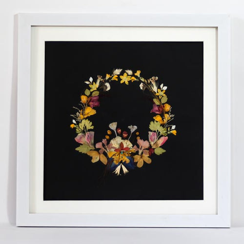 Wreath (black)-Home Décor-Claymango.com
