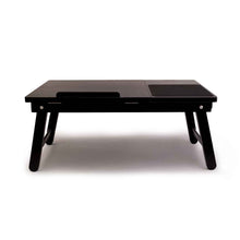 Load image into Gallery viewer, Bah Lap Stand (Black)-Bamboo-Claymango.com