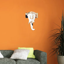 Load image into Gallery viewer, Wall Ganesha - Stainless Steel-Festival-Claymango.com