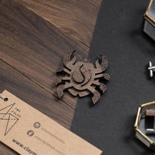 Load image into Gallery viewer, Cancer Brooch from Zodiac collection - Twofolds-Mens Accessories-Claymango.com