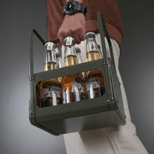 Load image into Gallery viewer, T-22 , combat green Beer Bottle carrier-Bar Accessories-Claymango.com