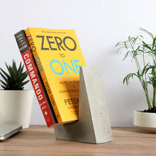 Load image into Gallery viewer, Minimal concrete table top book holder-Paper & Stationary-Claymango.com